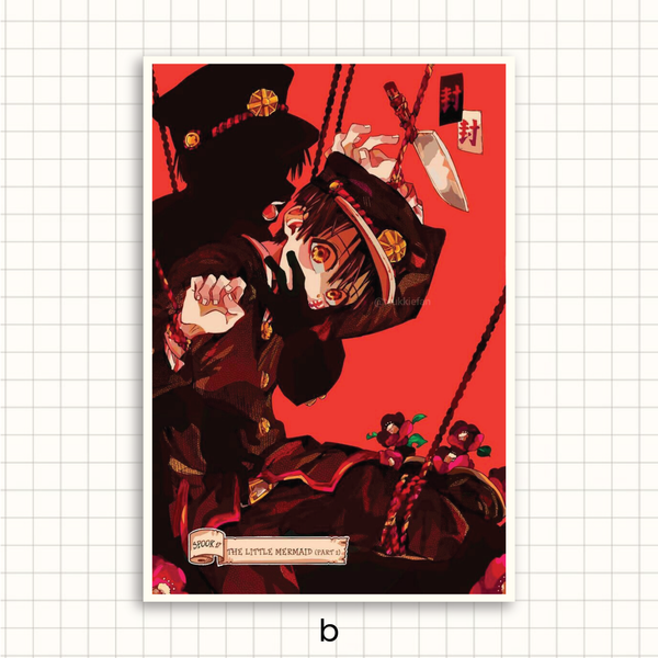 toilet bound hanako kun A4 Posters – Xiro & Co - Main