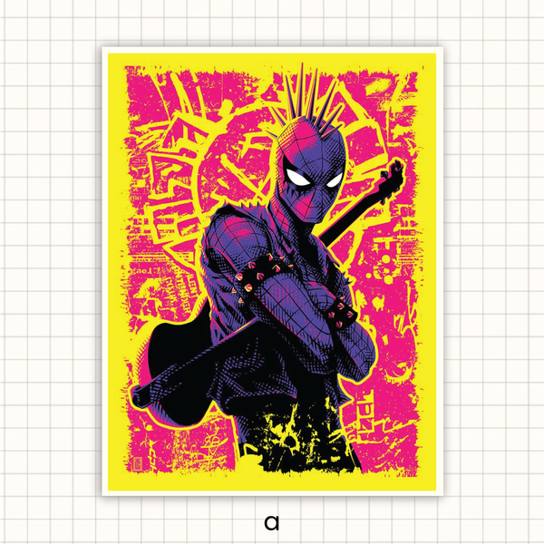 spider verse A4 Posters – Xiro & Co - Main