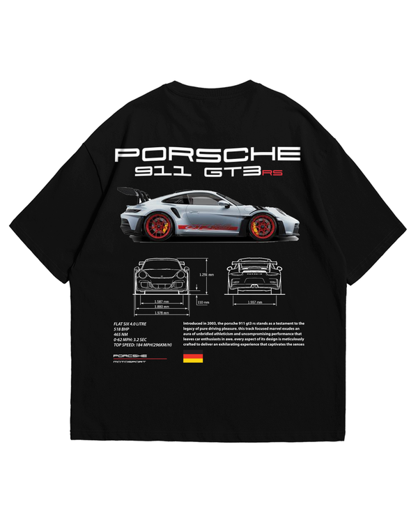 Porsche Pulse Drop Shoulder Tee