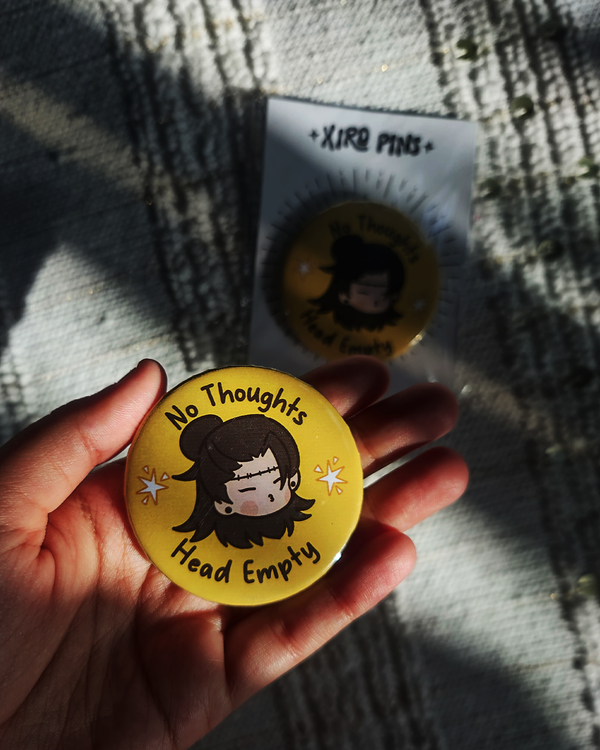 Head Empty Getou Badge
