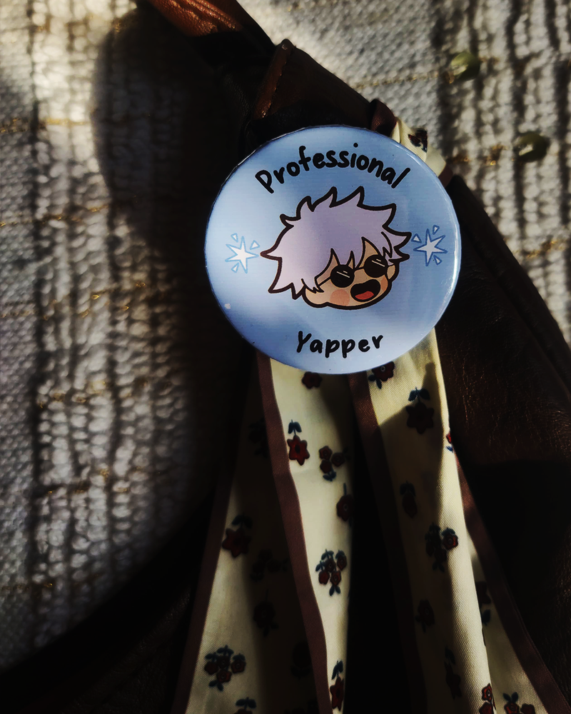 Professional Yapper – Gojo Badge