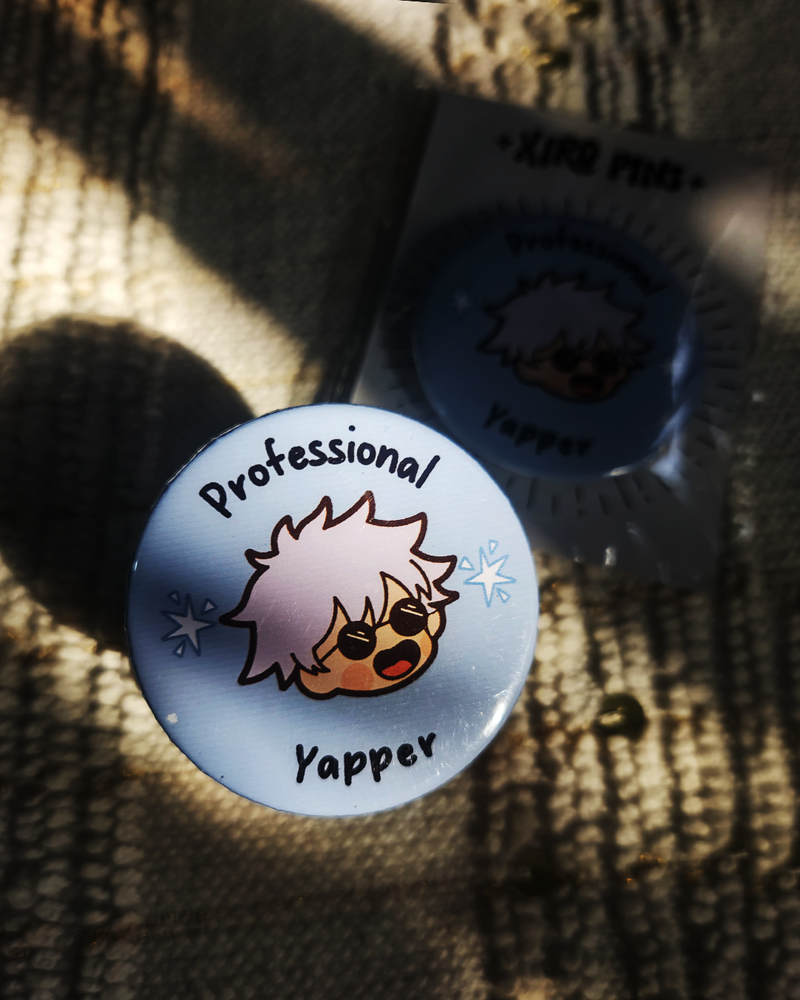 Professional Yapper – Gojo Badge
