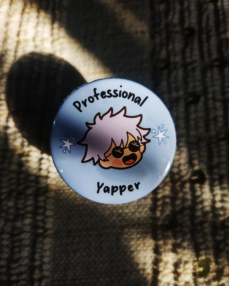 Professional Yapper – Gojo Badge
