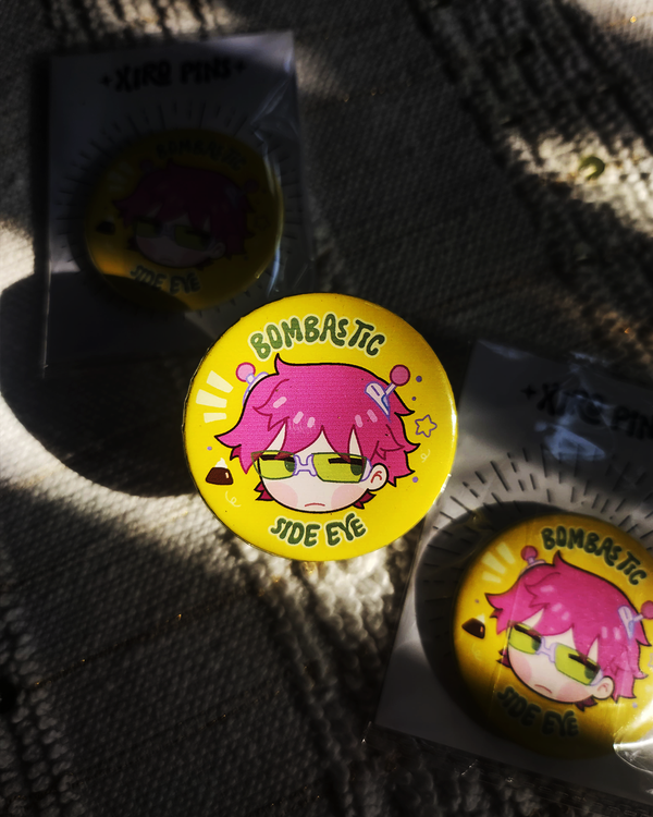 Psychic Side Eye – Saiki K Badge