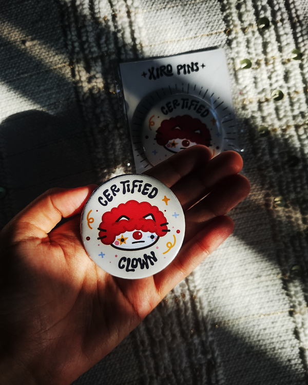 Certified Clown Badge