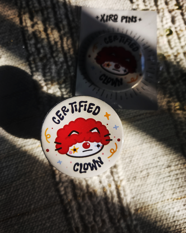 Certified Clown Badge