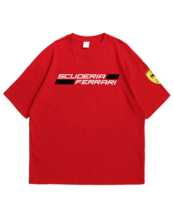 Ferrari Scuderia Drop Shoulder Tee