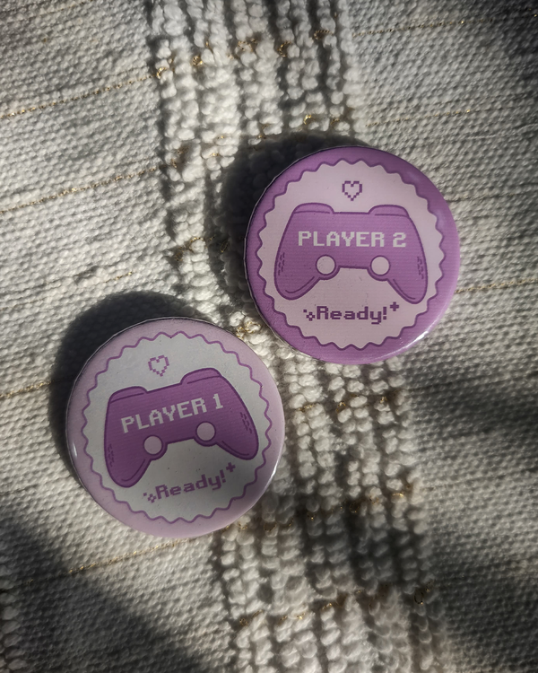Retro Duo - Matching Badges