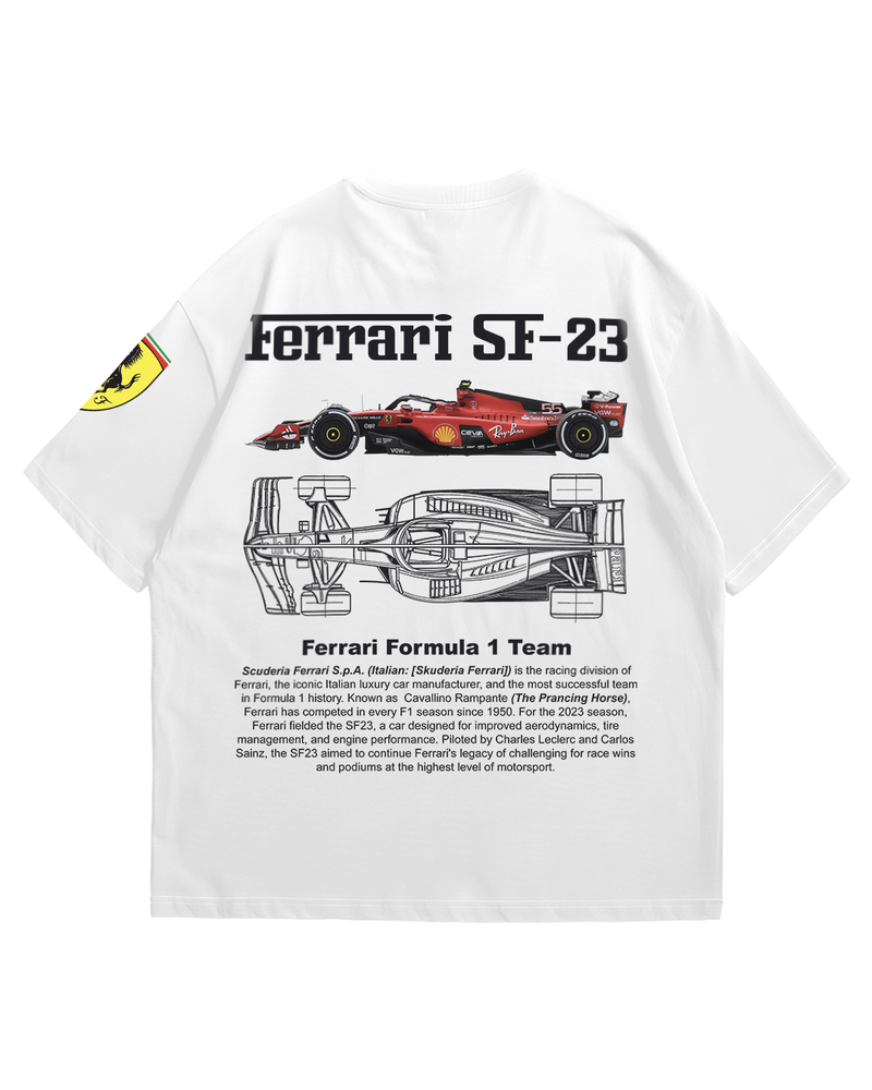 Ferrari Scuderia Drop Shoulder Tee