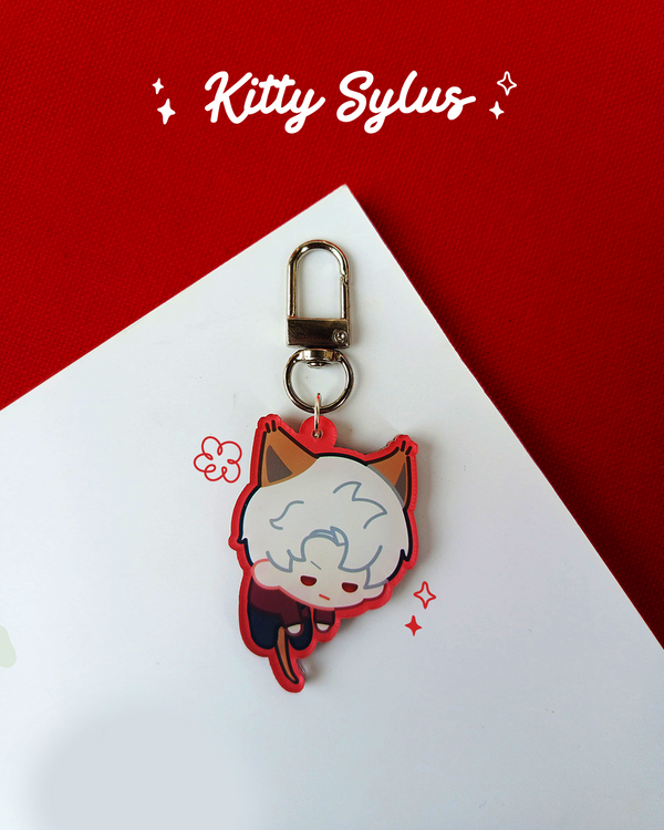 Love and Deepspace Kitty Keychains