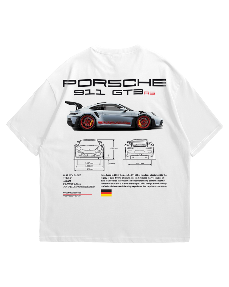 Porsche Pulse Drop Shoulder Tee