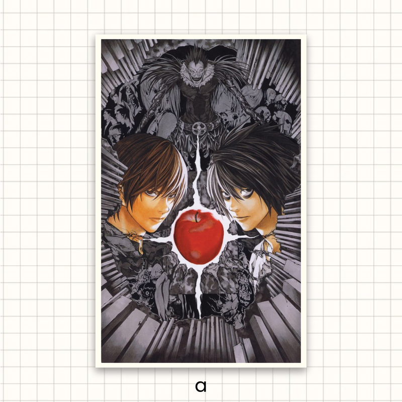 Death note A4 Posters – Xiro & Co - Main