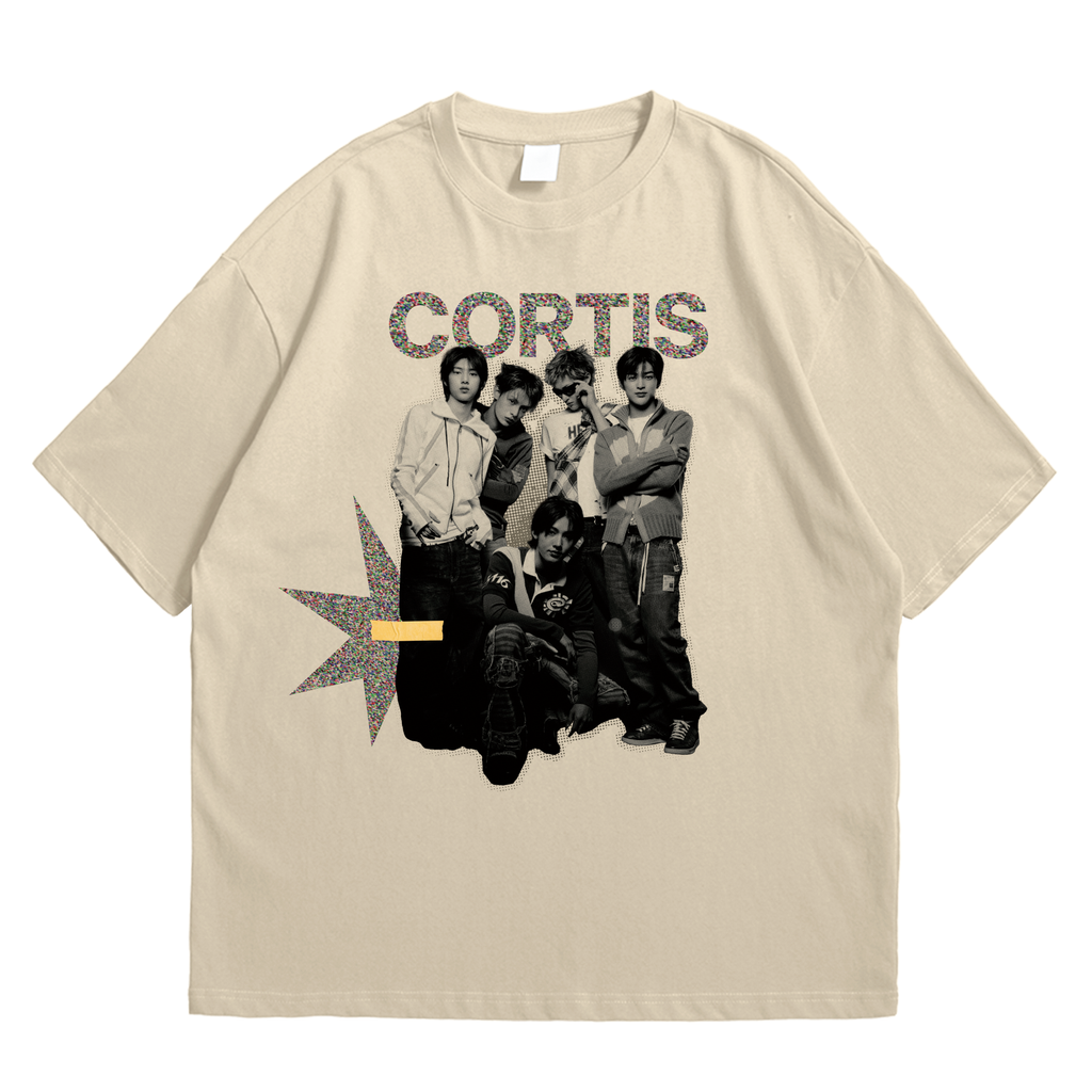 CORTIS Tシャツ Cortis Core Drop Shoulder tee – Xiro & Co - Main